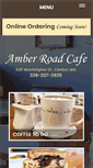Mobile Screenshot of amberroadcafe.com